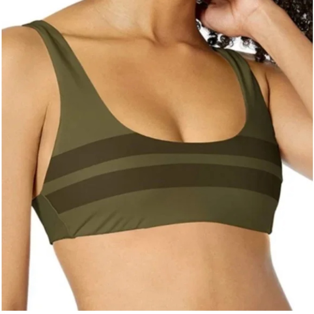 Hurley QuickDry One and Only Reversible Surf Top - Olive